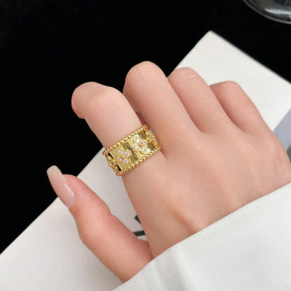 [Clara Jewels]PERLEE DIAMOND LARGE RING