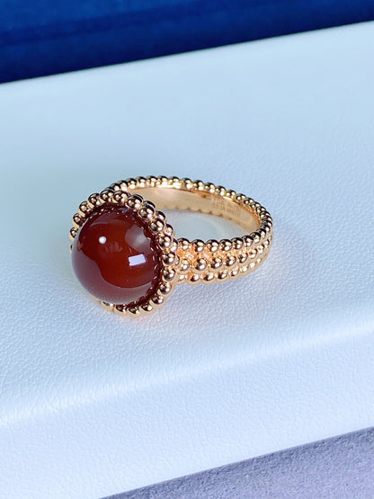 [Clara Jewels]PERLEE COULEURS ROSE GOLD RING