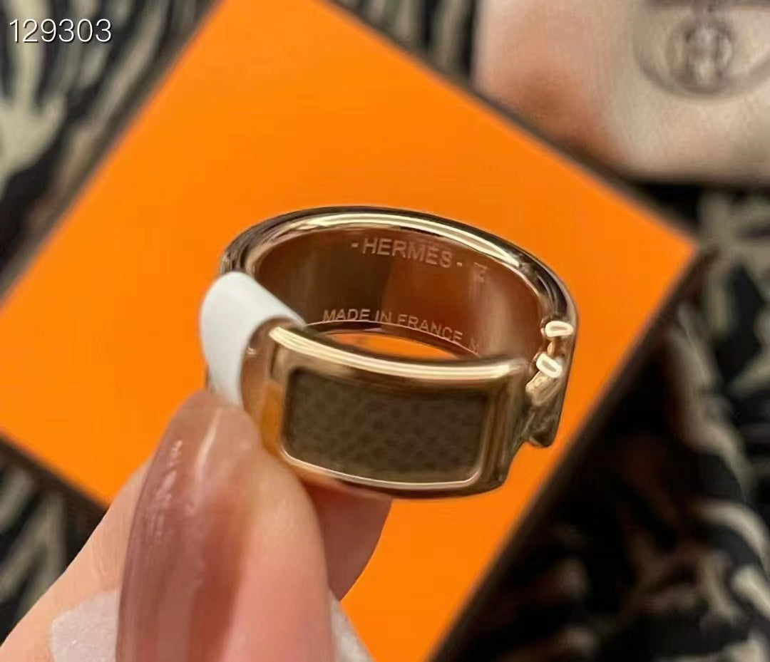 [Clara Jewels]OLYMPE PINK GOLD RING