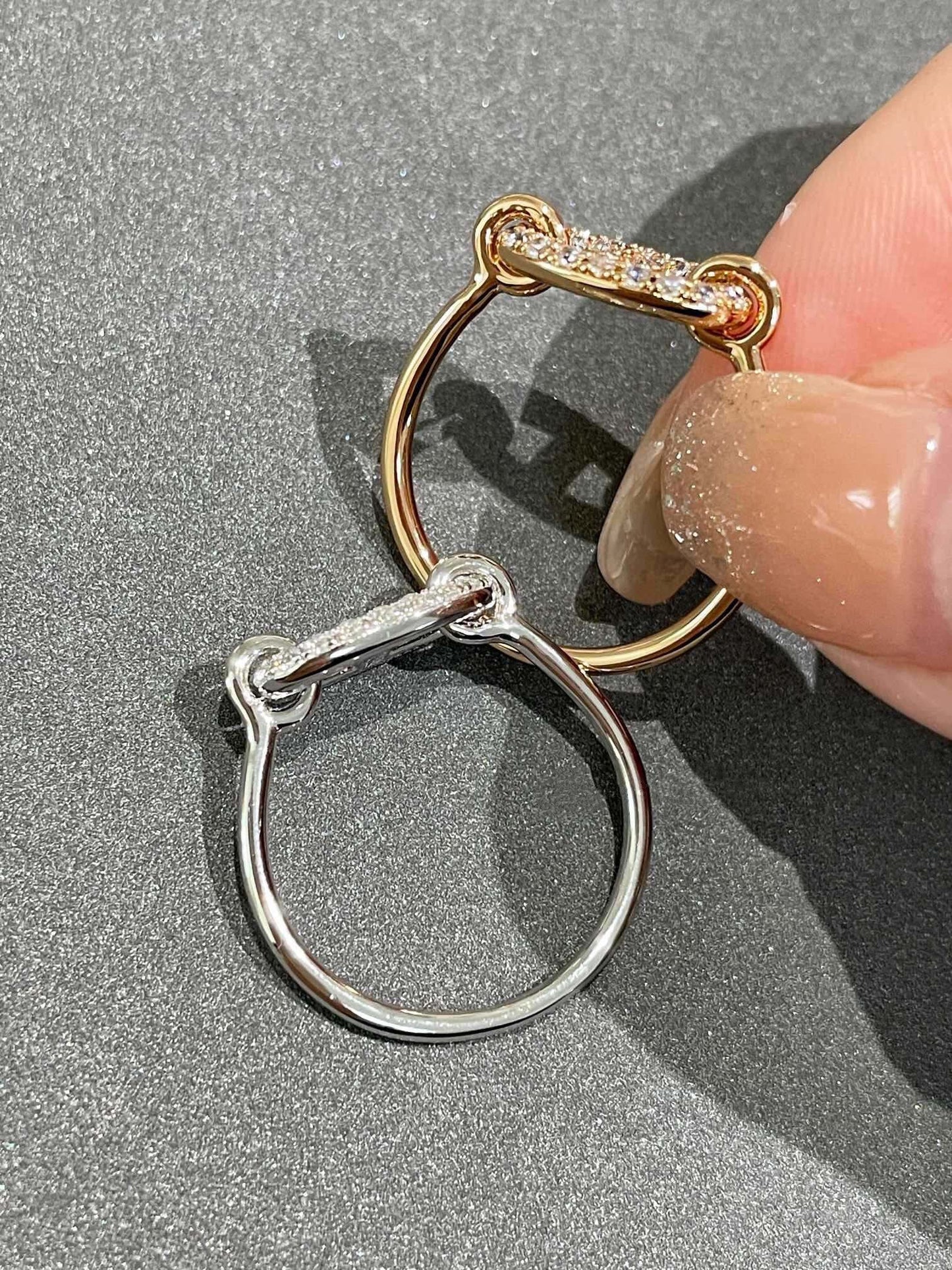 [Clara Jewels]RONDE SMALL DIAMOND RING