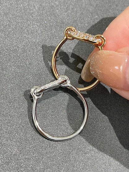 [Clara Jewels]RONDE SMALL DIAMOND RING