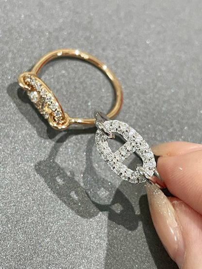 [Clara Jewels]RONDE SMALL DIAMOND RING