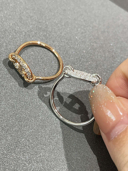 [Clara Jewels]RONDE SMALL DIAMOND RING