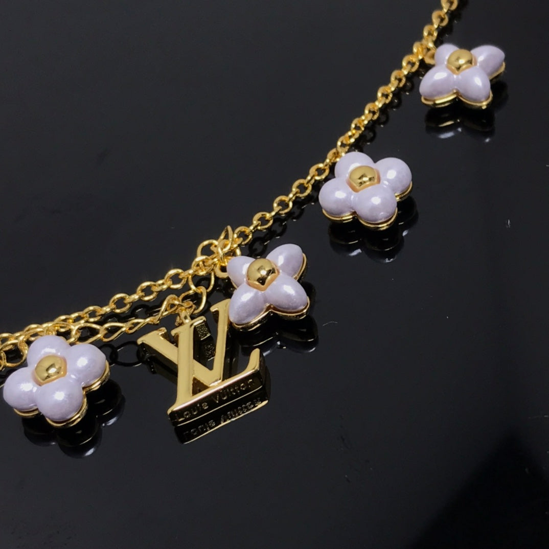 [Clara Jewels]LOGO 6 MOTIF STAR AND SUN GOLD BRACELET