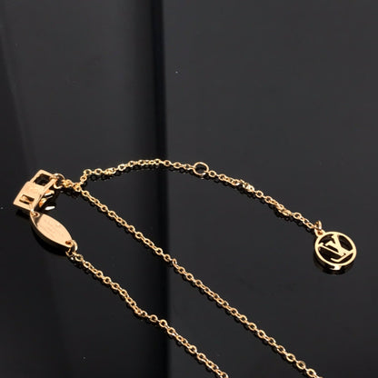 [Clara Jewels]COLOR BLOSSOM PINK MOP SUN GOLD NECKLACE