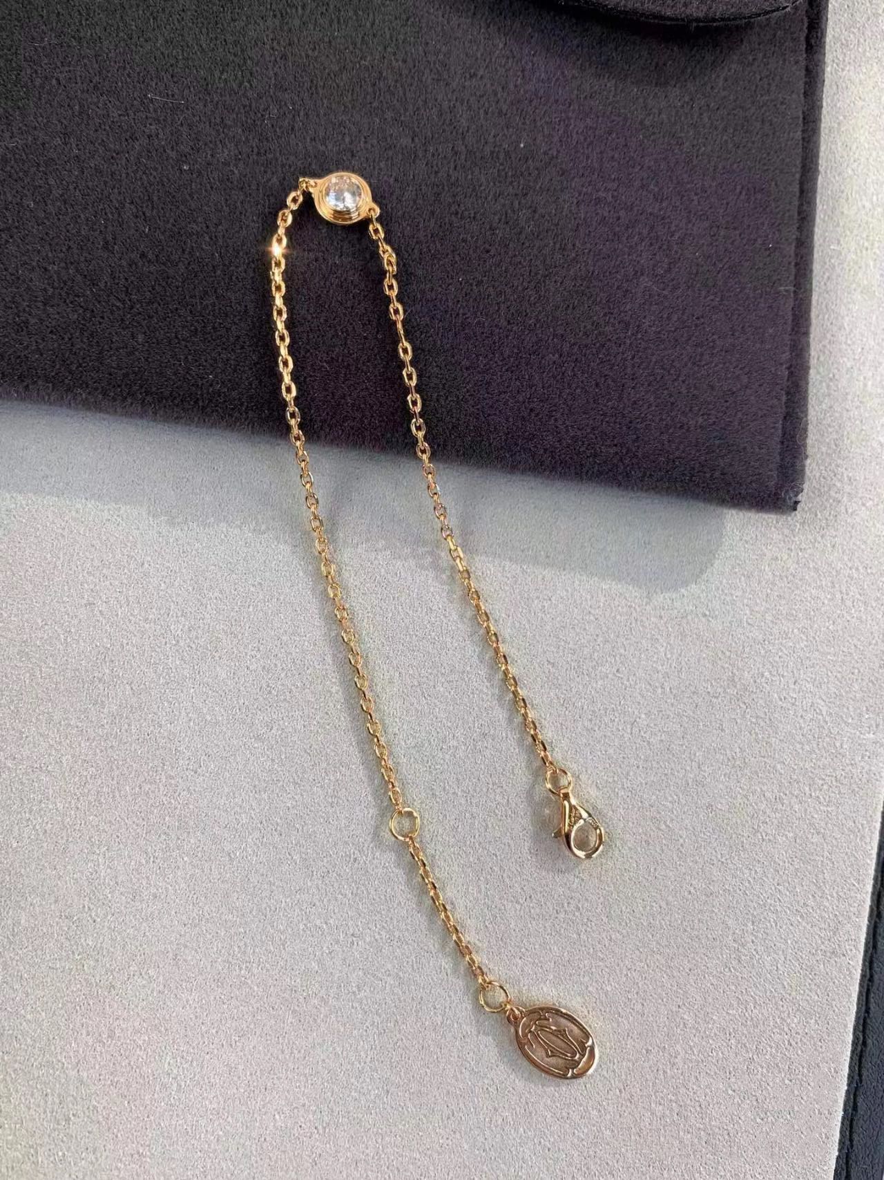 [Clara Jewels]DAMOUR DIAMOND LINK BRACELET