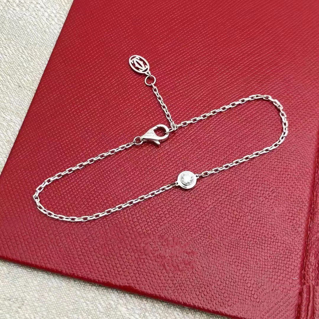 [Clara Jewels]DAMOUR DIAMOND LINK BRACELET