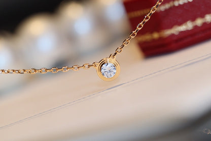 [Clara Jewels]DAMOUR DIAMOND NECKLACE