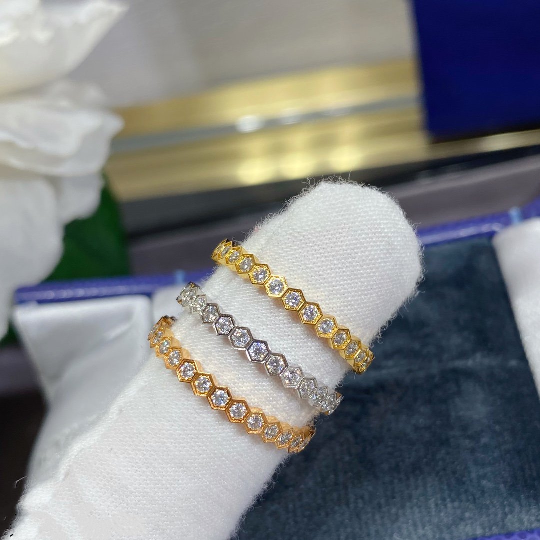 [Clara Jewels]BEE LOVE DIAMOND PAVED SMALL RING