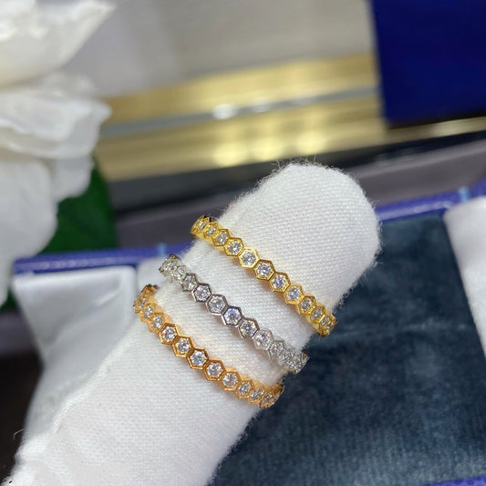 [Clara Jewels]BEE LOVE DIAMOND PAVED SMALL RING