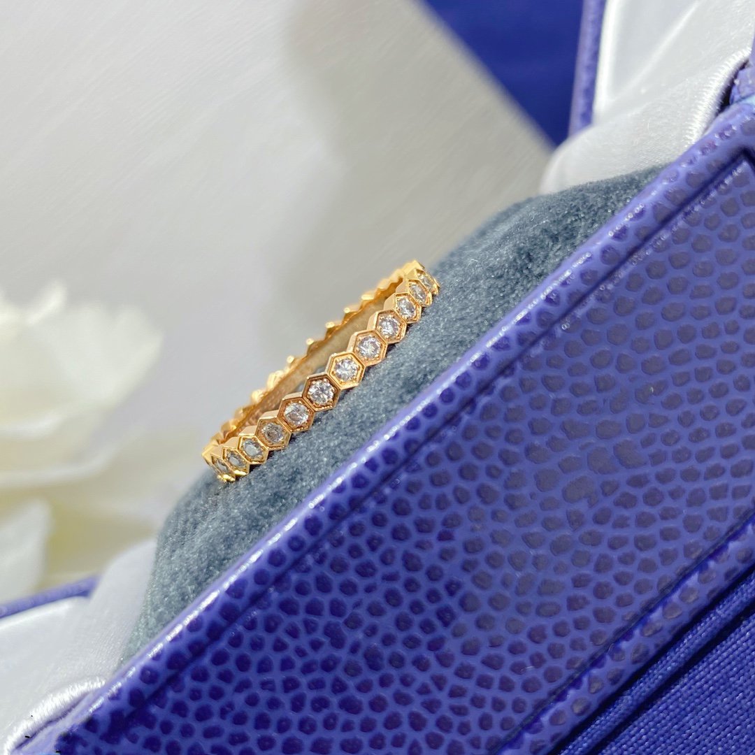 [Clara Jewels]BEE LOVE DIAMOND PAVED SMALL RING