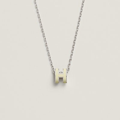 [Clara Jewels]HM CLIC YELLOW ENAMEL GOLD NECKLACE