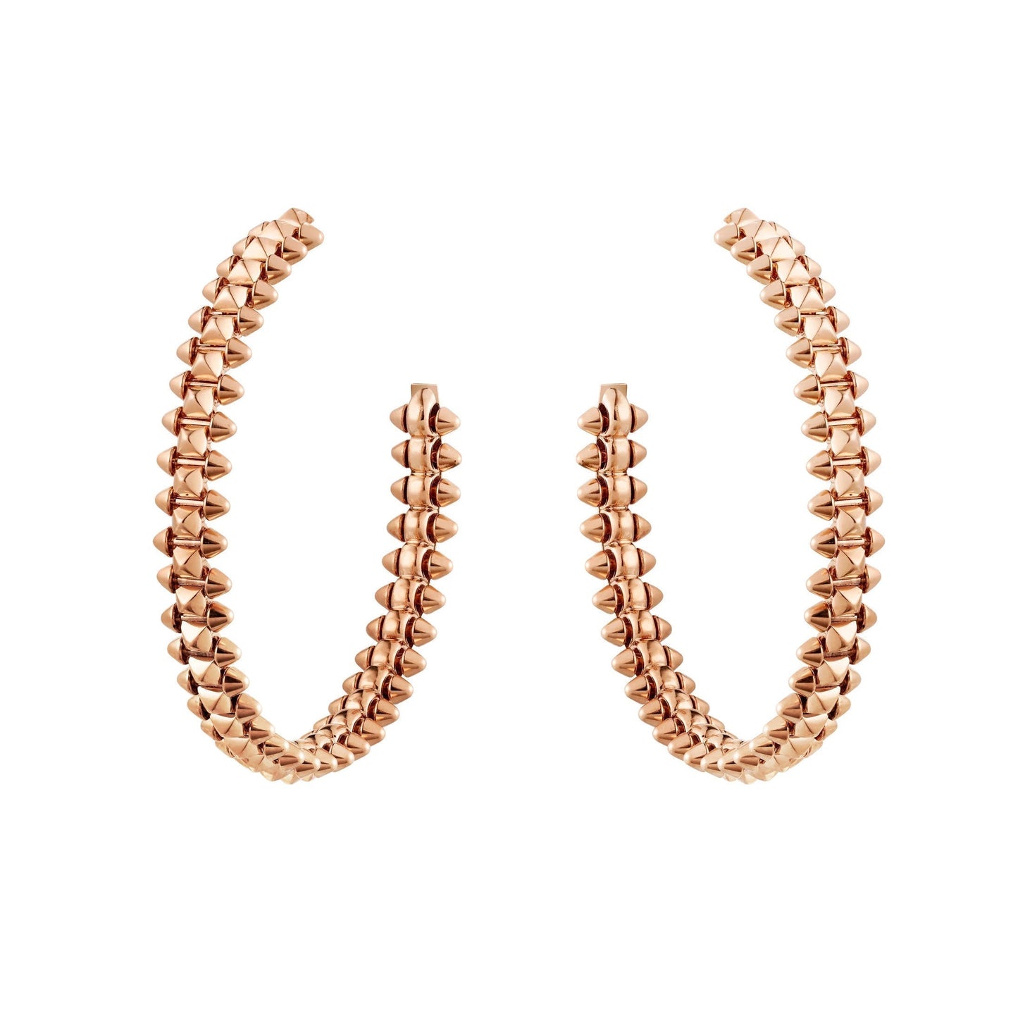 [Clara Jewels]CLASH LARGE HOOP EARRINGS