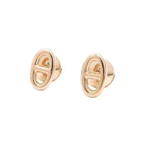 [Clara Jewels]CHAINE SMALL EARRINGS GOLD AND SILVER