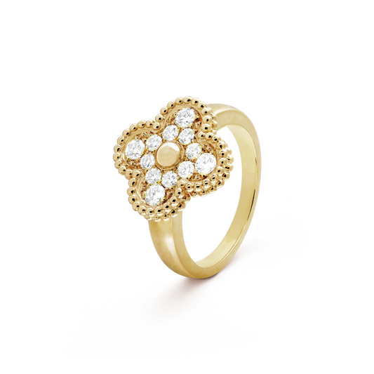 [Clara Jewels]CLOVER DIAMOND RING