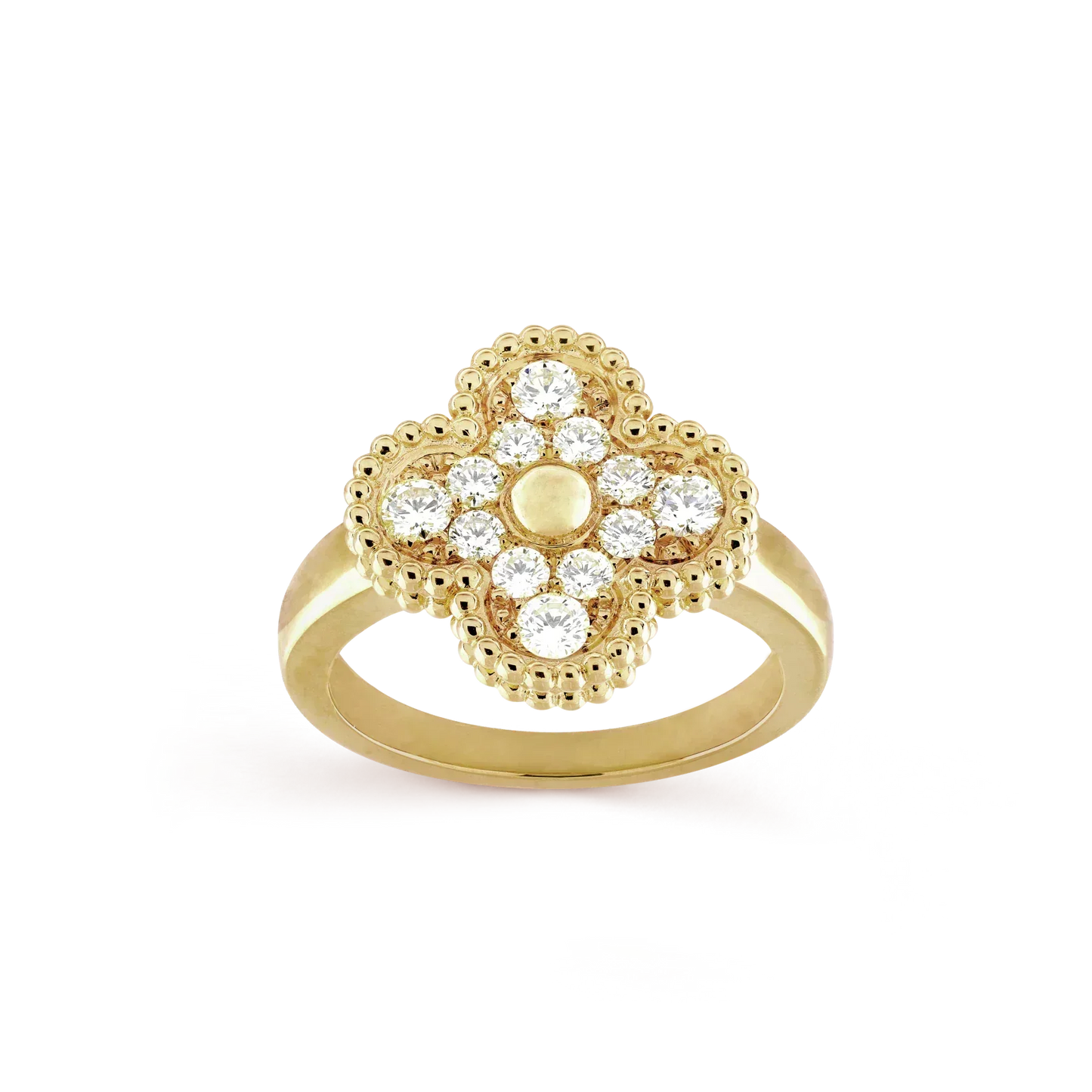 [Clara Jewels]CLOVER DIAMOND RING