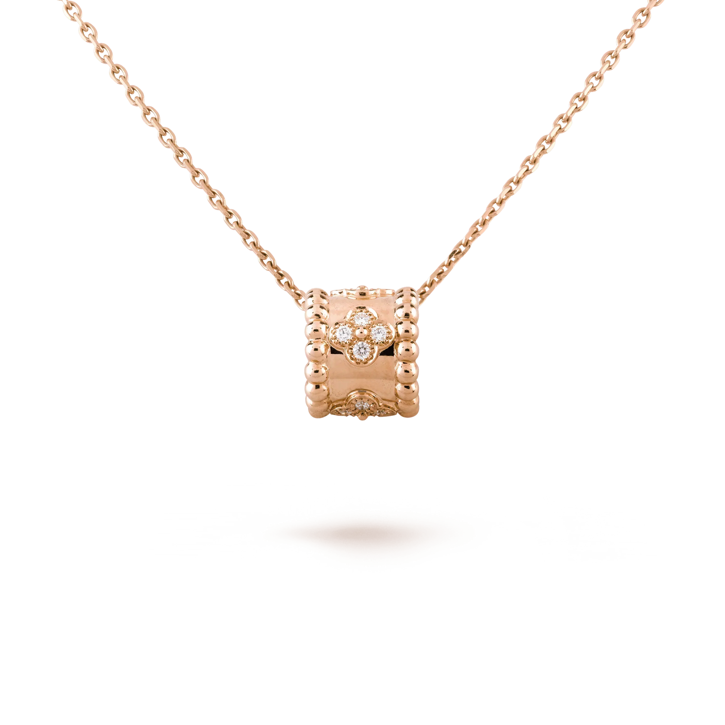 [Clara Jewels]PERLEE PEDANT NECKLACE GOLD / ROSE GOLD