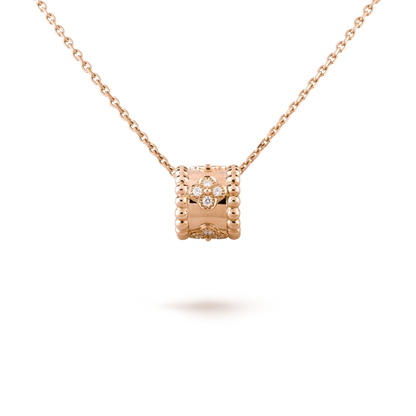[Clara Jewels]PERLEE PEDANT NECKLACE GOLD / ROSE GOLD