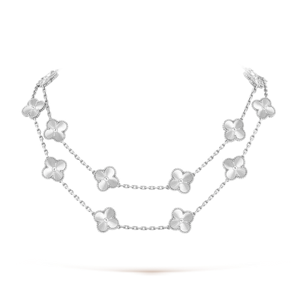 [Clara Jewels]CLOVER 20 MOTIFS  LASER SILVER