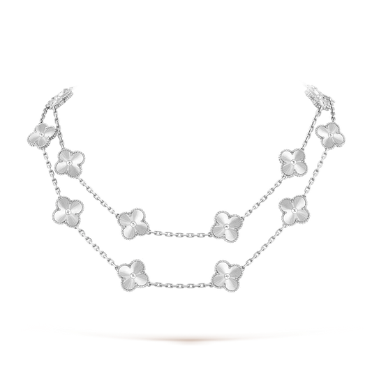 [Clara Jewels]CLOVER 20 MOTIFS  LASER SILVER
