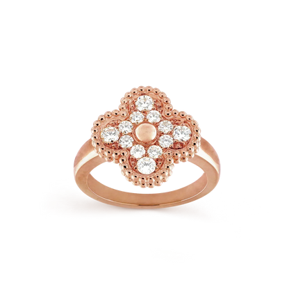 [Clara Jewels]CLOVER DIAMOND RING