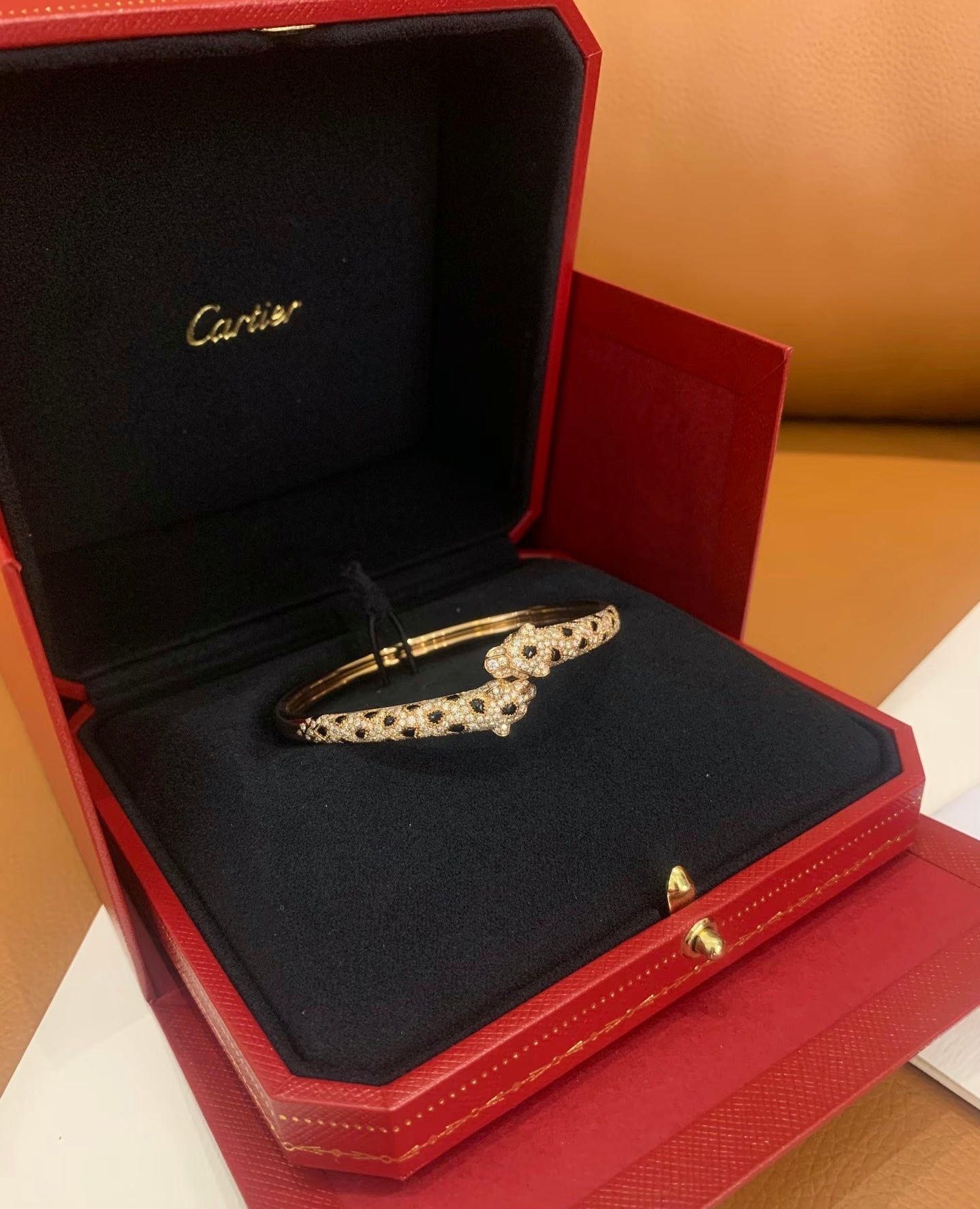 [Clara Jewels]Cheetah Collection Large Diamond Bracelet