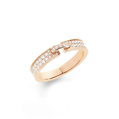 [Clara Jewels]ALLIANCE LIENS VIDENCE PAVED DIAMOND 4MM RING