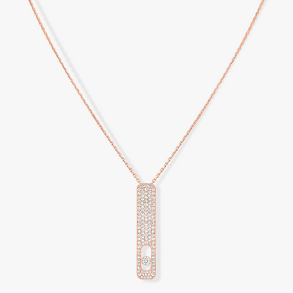 [Clara Jewely]MY FIRST DIAMOND PAVED NECKLACE