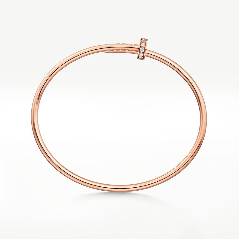 [Clara Jewels]JUSTE BRACELET 2.5MM DIAMONDS