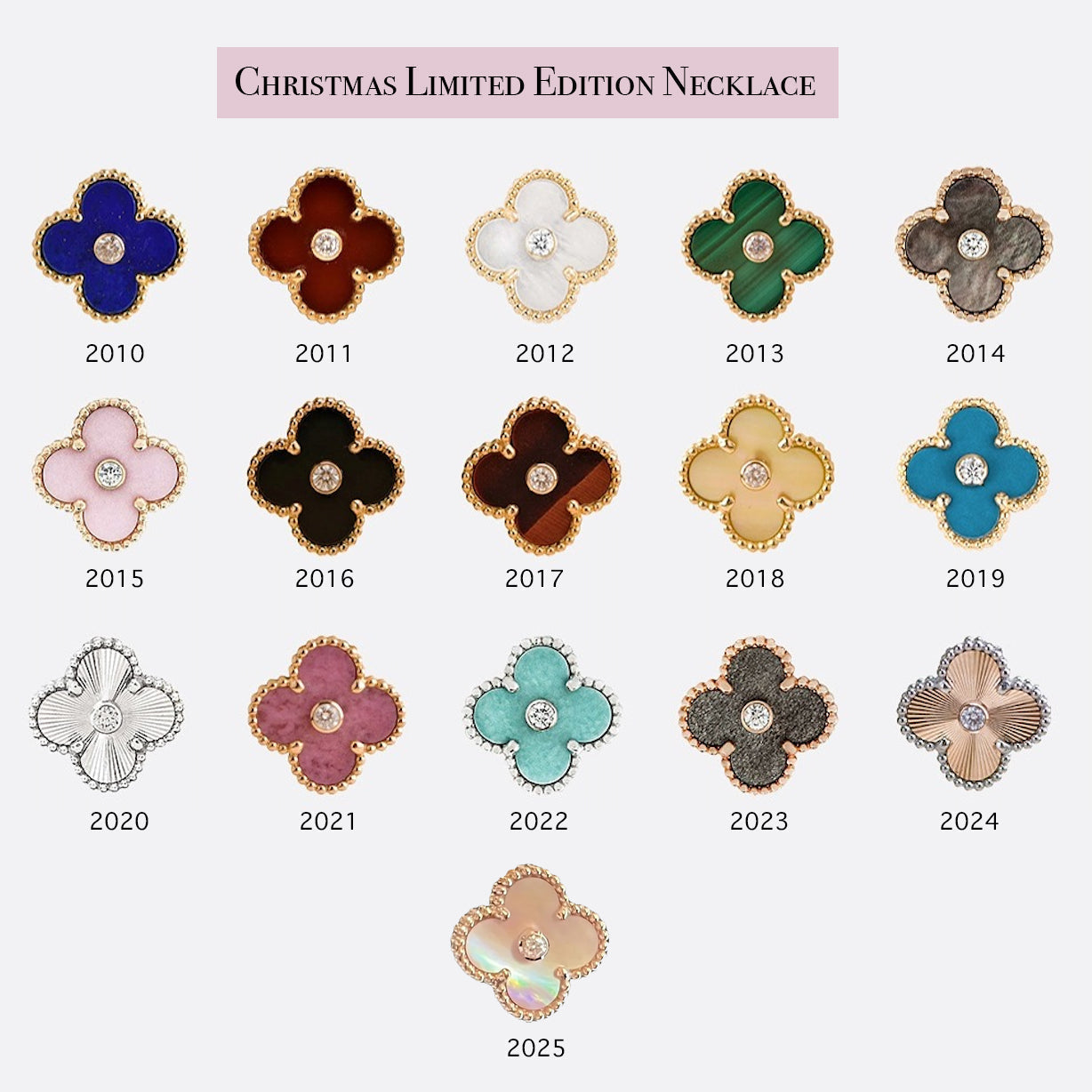 [Clara Jewels]CHRISTMAS LIMITED EDITION NECKLACE COLLECTION