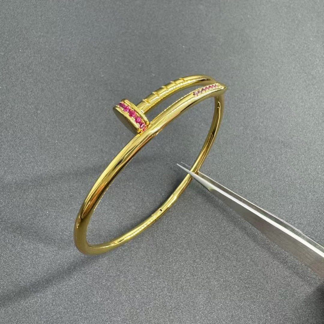 [Clara Jewels]JUSTE BRACELET 2.5MM DIAMONDS NEW
