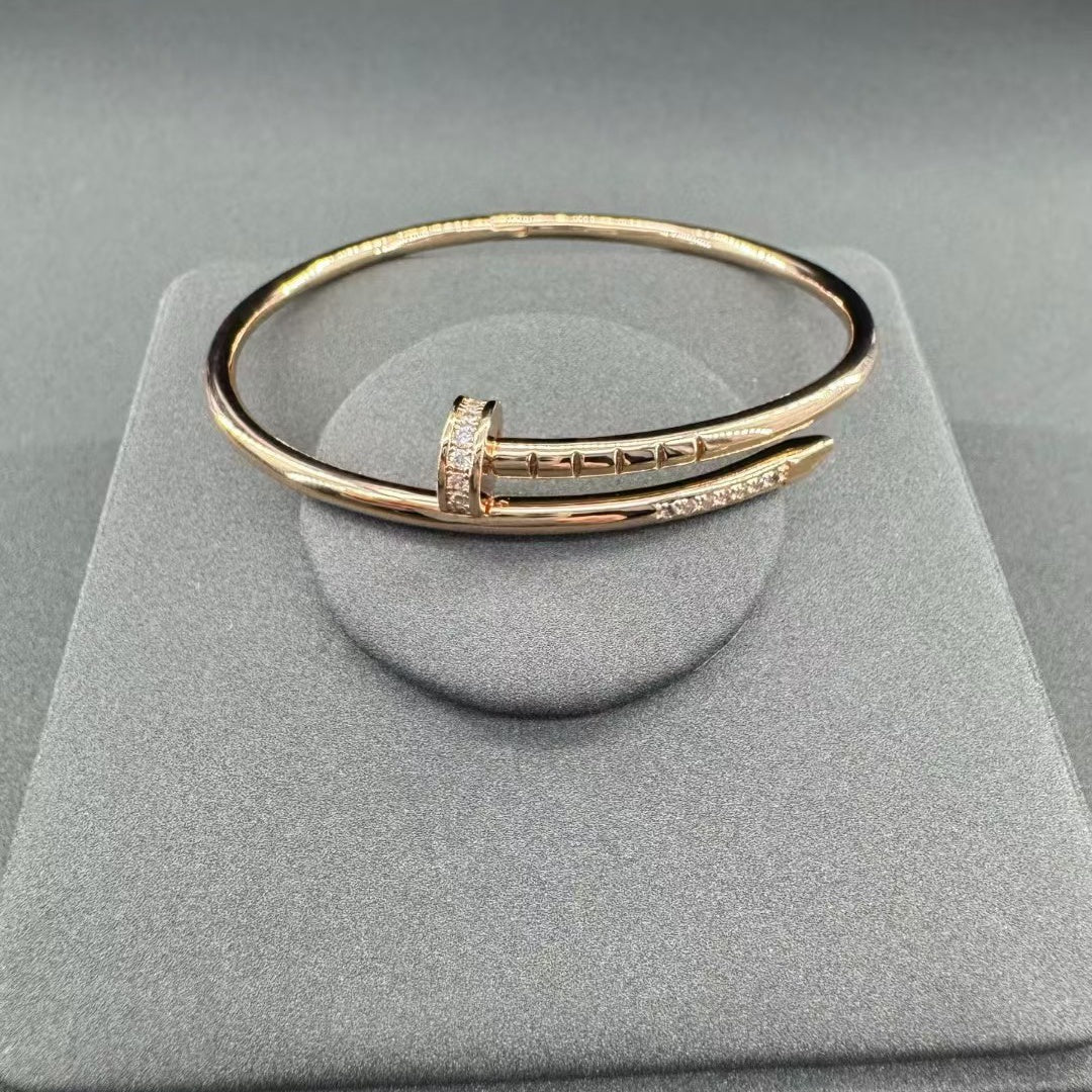 [Clara Jewels]JUSTE BRACELET 2.5MM DIAMONDS NEW