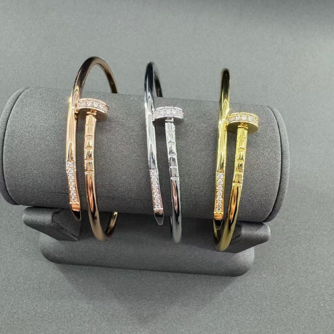 [Clara Jewels]JUSTE BRACELET 2.5MM DIAMONDS NEW