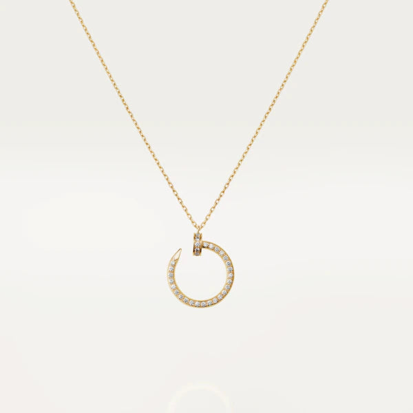 [Clara Jewels]JUSTE NECKLACE GOLD DIAMONDS