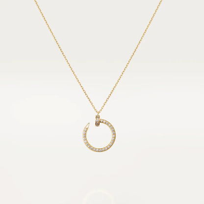 [Clara Jewels]JUSTE NECKLACE GOLD DIAMONDS