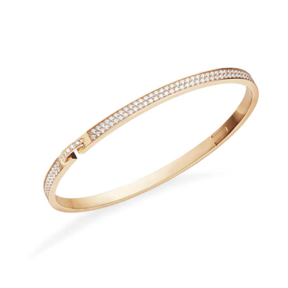 [Clara Jewels]LIENS VIDENCE DIAMOND PAVED BRACELET