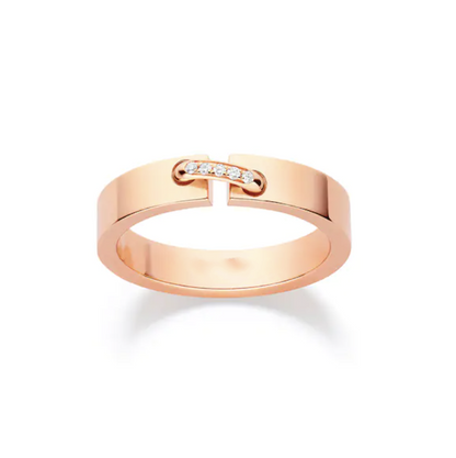 [Clara Jewels]ALLIANCE LIENS VIDENCE DIAMOND 4MM RING