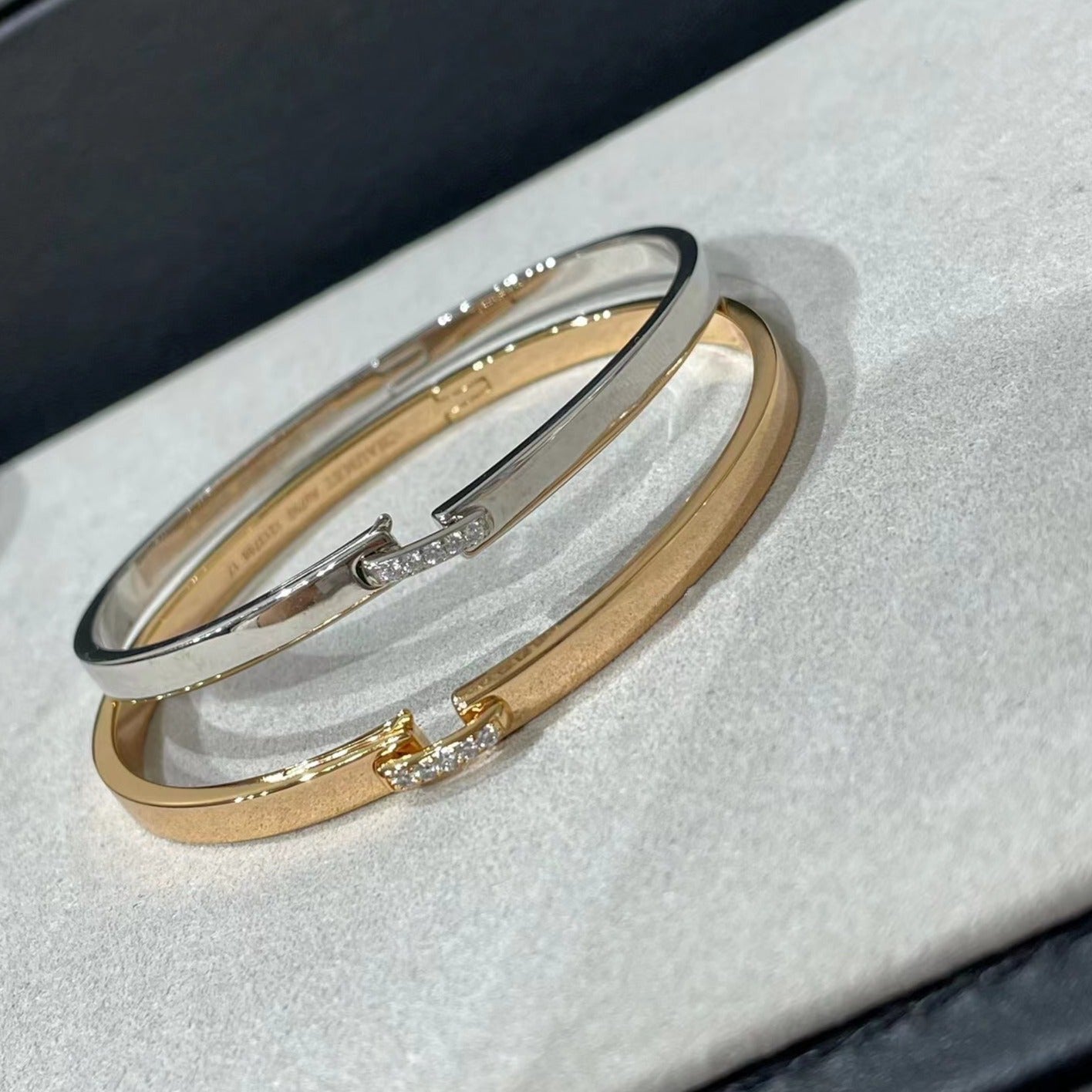 [Clara Jewels]LIENS EVIDENCE DIAMOND BRACELET