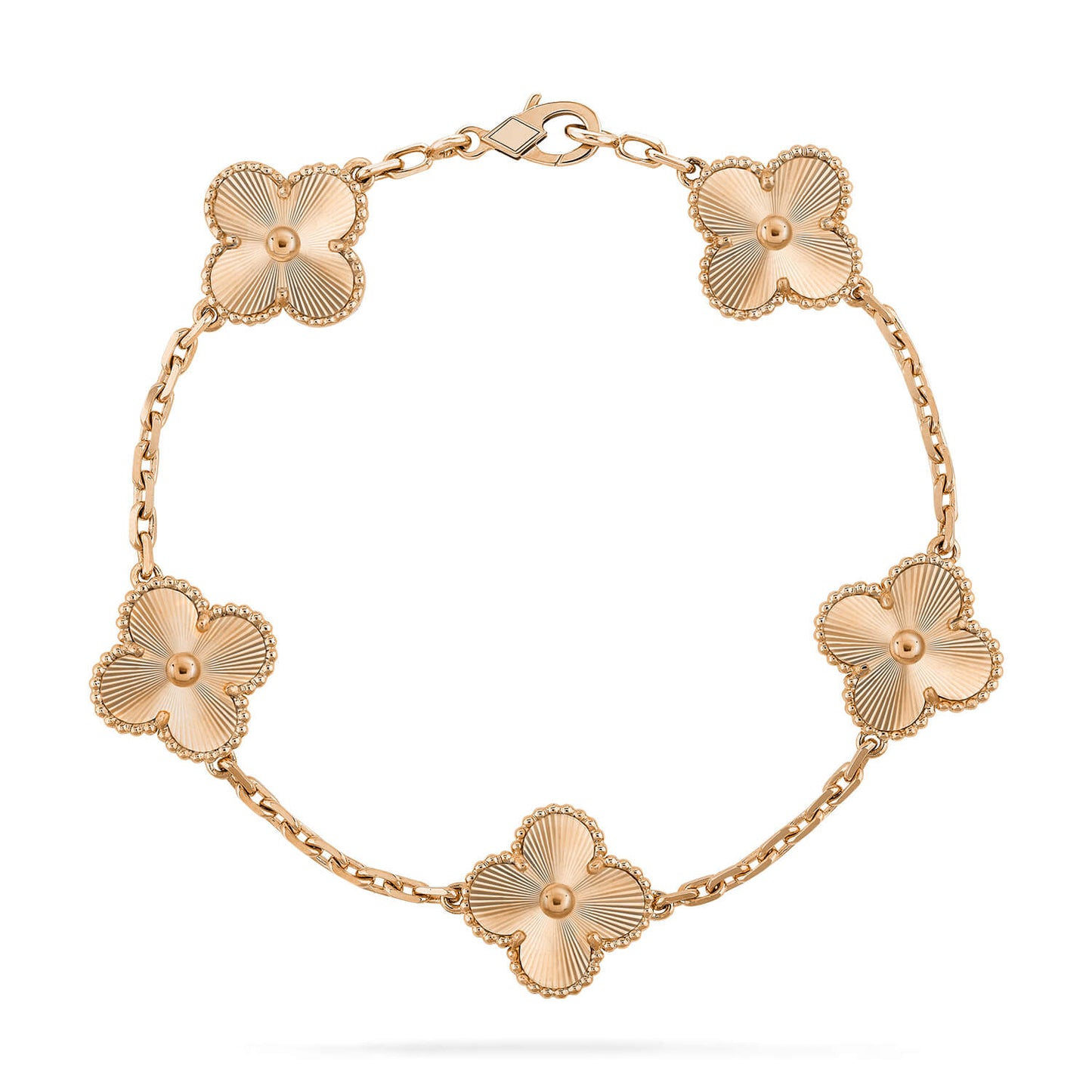 [Clara Jewels] CLOVER 5 MOTIF LASER BRACELET COLLECTION