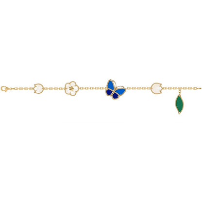 [Clara Jewels]LUCKY SPRING BUTTERFLY 5 MOTIF BRACELET