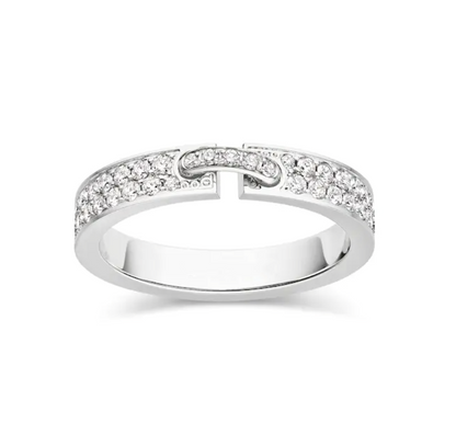 [Clara Jewels]ALLIANCE LIENS VIDENCE PAVED DIAMOND 4MM RING