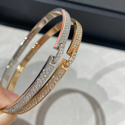 [Clara Jewels]LIENS VIDENCE DIAMOND PAVED BRACELET