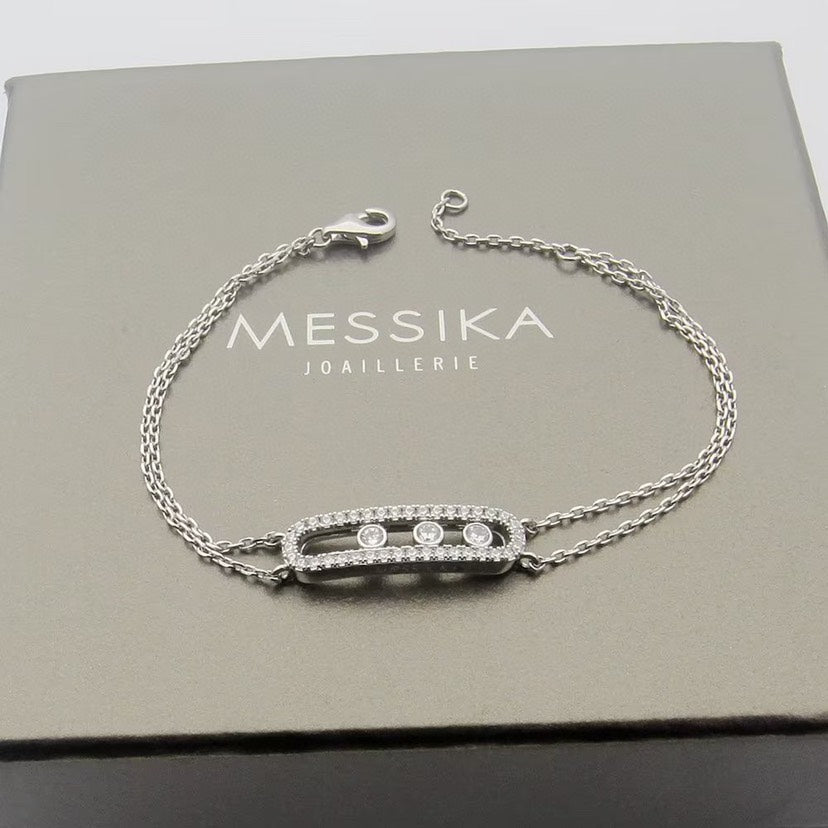 [Clara Jewely] Move Classique pav茅 bracelet
