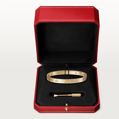 [Clara Jewels]LOVE BRACELET 6.1MM 4 DIAMONDS