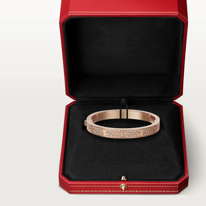 [Clara Jewels]LOVE BRACELET 6.1MM DIAMOND-PAVED
