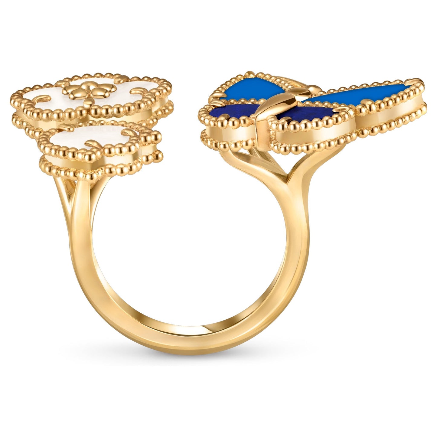 [Clara Jewels]LUCKY SPRING BUTTERFLY OPEN-FACE RINGS
