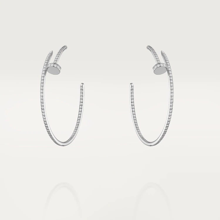 [Clara Jewels]JUSTE EARRINGS FULL DIAMONDS 1.8MM