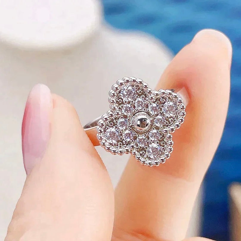 [Clara Jewels]CLOVER DIAMOND RING