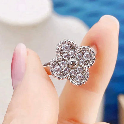 [Clara Jewels]CLOVER DIAMOND RING