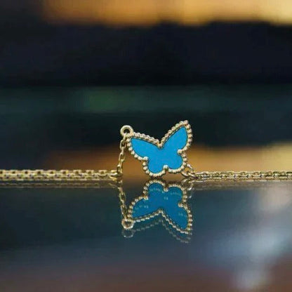 [Clara Jewels]BUTTERFLY TURQUOISE BUTTERFLY BRACELET